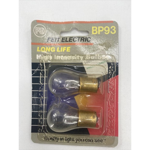 Pack of 2 Feit Electric Long Life 12v High Intensity Bulbs Longer life BP93 - Picture 1 of 8